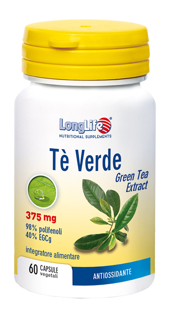 LONGLIFE TE' VERDE 60 CAPSULE VEGETALI - Farmadillo
