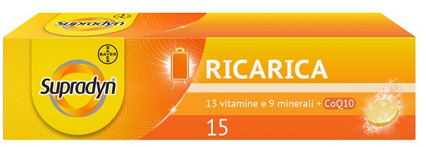 SUPRADYN RICARICA 15 COMPRESSE EFFERVESCENTI - Farmadillo
