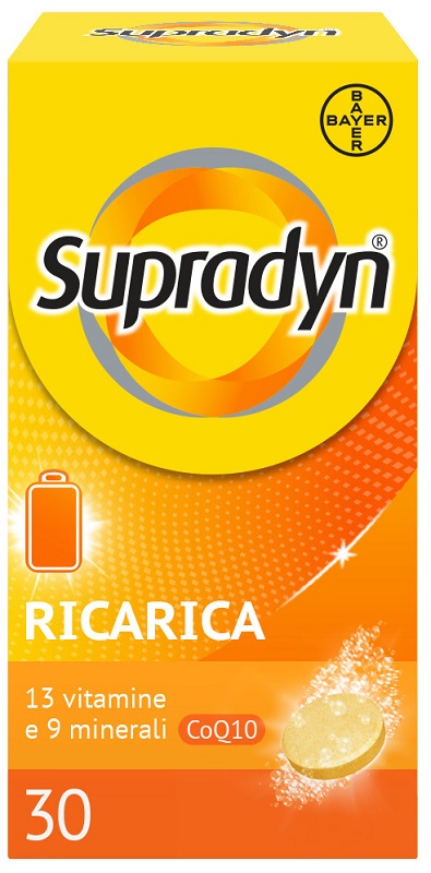 SUPRADYN RICARICA EFFERVESCENTI 30 COMPRESSE - Farmadillo