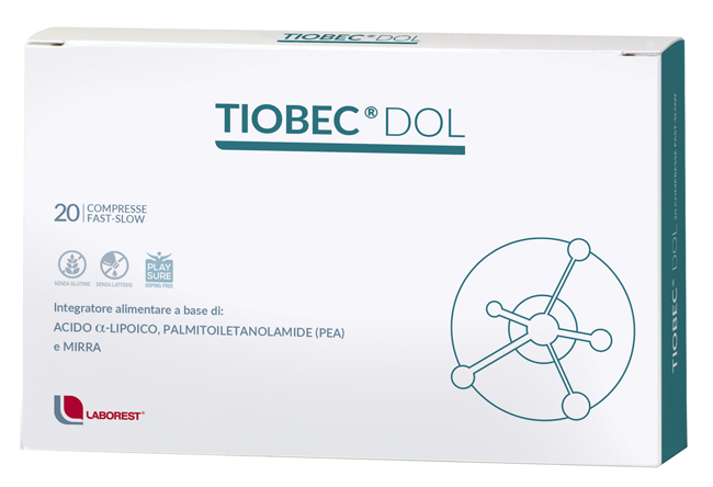 TIOBEC DOL 20 COMPRESSE DA 1455 MG - Farmadillo