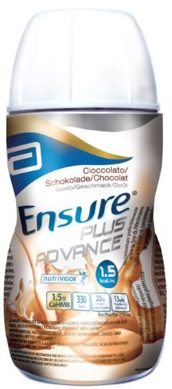ENSURE PLUS ADVANCE CIOCCOLATO 4 BOTTIGLIE DA 220 ML - Farmadillo