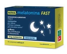NOVA MELATONINA FAST 45 COMPRESSE 1MG DI MELATONINA - Farmadillo