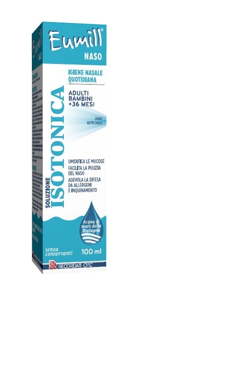 EUMILL NASO SPRAY SOLUZIONE ISOTONICA 100 ML - Farmadillo
