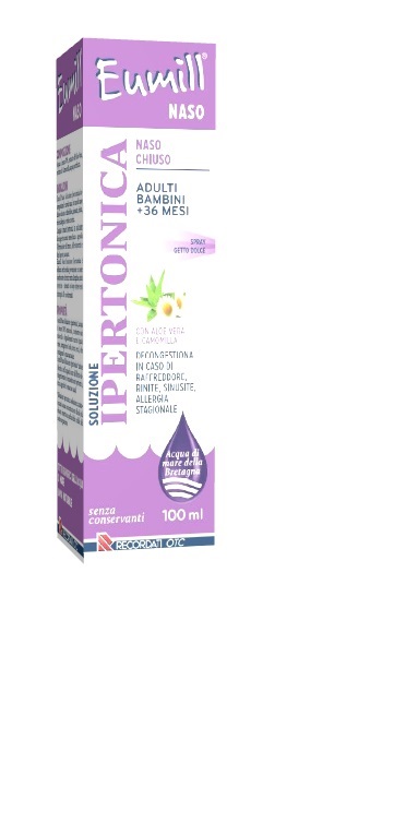 EUMILL NASO SPRAY SOLUZIONE IPERTONICA 100 ML - Farmadillo