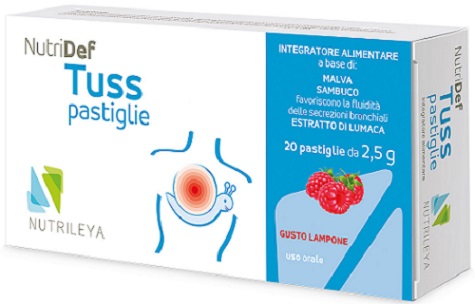 NUTRIDEF TUSS 20 PASTIGLIE LAMPONE - Farmadillo