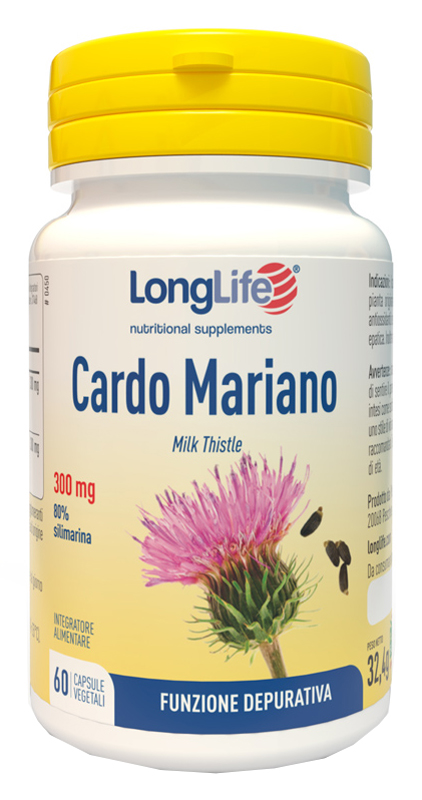 LONGLIFE CARDO MARIANO 60 CAPSULE - Farmadillo