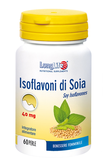 LONGLIFE ISOFLAVONI SOIA 60 PERLE - Farmadillo