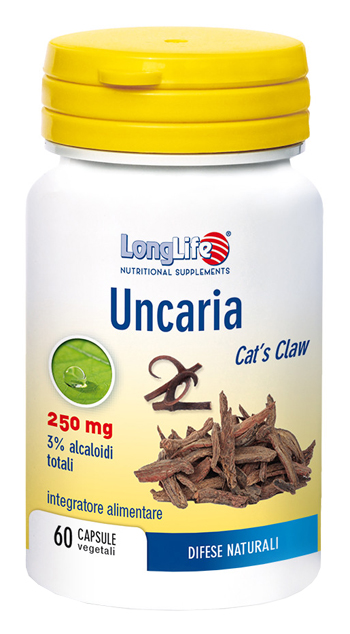 LONGLIFE UNCARIA 60 CAPSULE - Farmadillo