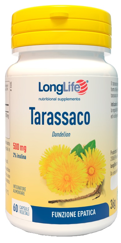 LONGLIFE TARASSACO 60 CAPSULE - Farmadillo
