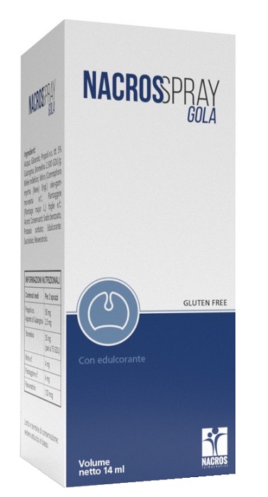 NACROS SPRAY GOLA 14 ML - Farmadillo