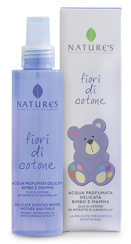 NATURE'S FIORI DI COTONE ACQUA PROFUMATA DELICATA BIMBO E MAMMA 150 ML - Farmadillo