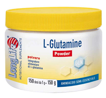 LONGLIFE L-GLUTAMINE POWDER 150 G - Farmadillo