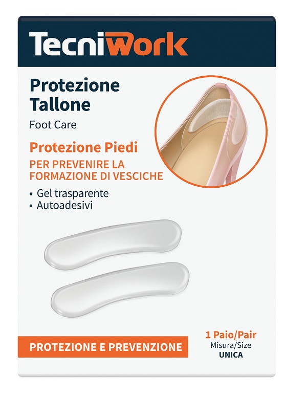 PROTEZIONE INVISIBILE TALLONE GEL TRASPARENTE 1 PAIO - Farmadillo