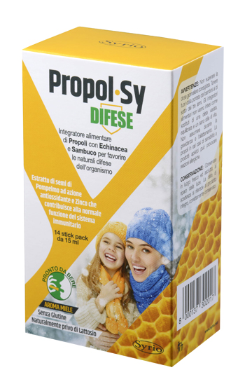 PROPOL SY DIFESE SYR 14 PEZZI 210 ML - Farmadillo
