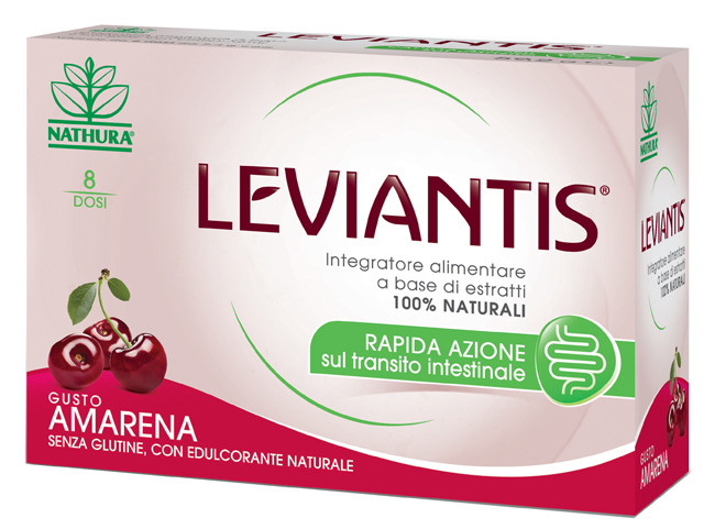 LEVIANTIS SENZA GLUTINE GUSTO AMARENA 8 DOSI / 16 BUSTE - Farmadillo