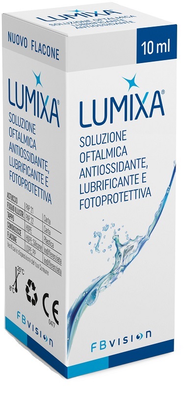 LUMIXA SOLUZIONE OFTALMICA LUBRIFICANTE ANTIOSSIDANTE 10 ML - Farmadillo