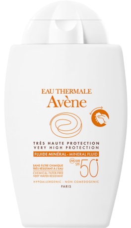 EAU THERMALE AVENE SOLARE FLUIDO MINERALE 50+ 40 ML - Farmadillo