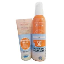 AVENE SOLARE KIT SPRAY SPF 50+ 200 ML + TRIXERA NUTRITION DETERGENTE 100 ML - Farmadillo