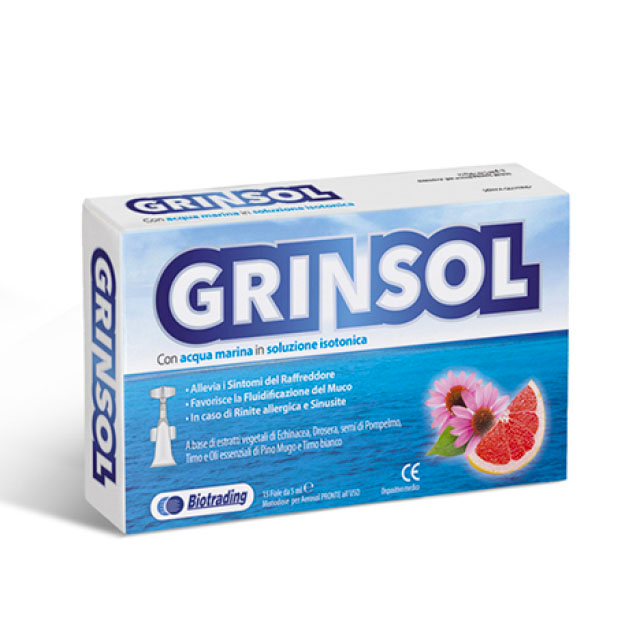 GRINSOL 15 FIALE X 5 ML - Farmadillo