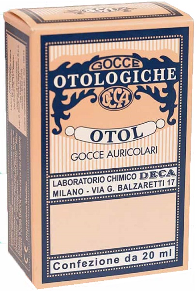 OTOL GOCCE AURICOLARI 20 ML - Farmadillo