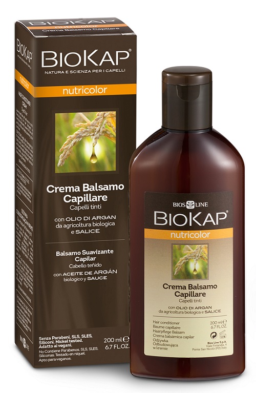 BIOKAP NUTRICOLOR CREMA BALSAMO CAPILLARE 200 ML - Farmadillo