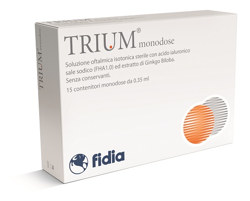 TRIUM MONODOSE GOCCE OCULARI 15 FLACONCINI - Farmadillo