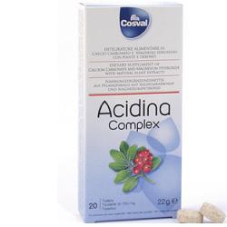 ACIDINA COMPLEX 20 TAVOLETTE - Farmadillo