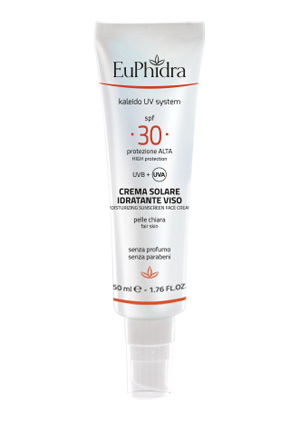 EUPHIDRA KALEIDO UV SYSTEM CREMA SOLARE VISO 30 - Farmadillo