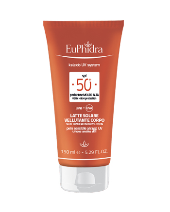 EUPHIDRA KALEIDO UV SYSTEM LATTE SOLARE CORPO 50+ - Farmadillo