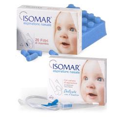 ASPIRATORE NASALE ISOMAR SET + 3 FILTRI OMAGGIO - Farmadillo