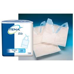 BAVAGLI MONOUSO TENA BIB MISURA SMALL/MEDIA 150 PEZZI - Farmadillo
