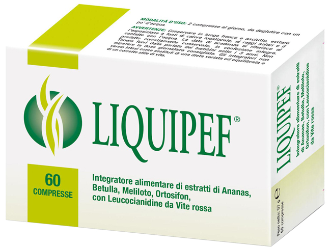 LIQUIPEF 60 COMPRESSE - Farmadillo
