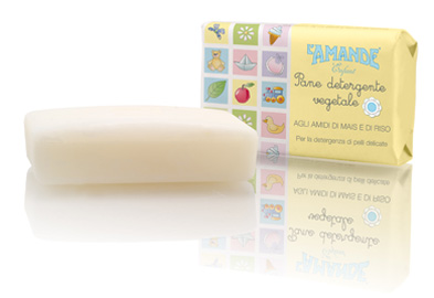 L'AMANDE ENFANT PANE DETERGENTE VEGETALE 100 G - Farmadillo