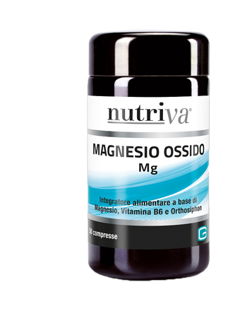 NUTRIVA MAGNESIO OSSIDO GI GROUP 50 COMPRESSE 1 G - Farmadillo