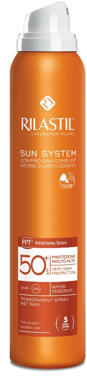 RILASTIL SUN SYSTEM PPT SPF 50+ TRANSPARENT SPRAY 75 ML - Farmadillo