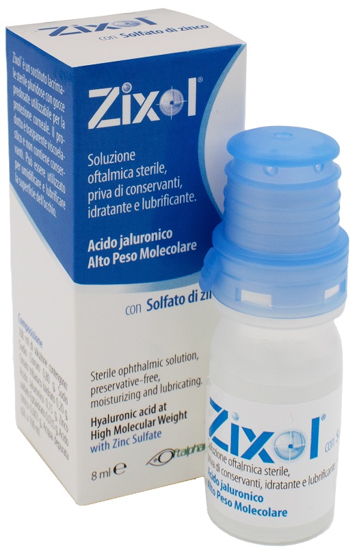 SOLUZIONE OFTALMICA ZIXOL PLURIDOSE 8 ML - Farmadillo