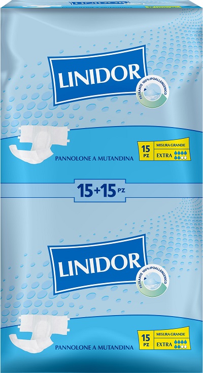 PANNOLONE PER INCONTINENZA A MUTANDINA LINIDOR MG 30 PEZZI - Farmadillo