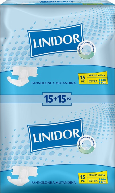 LINIDOR PANNOLONE MUTANDINA MM 30 PEZZI - Farmadillo