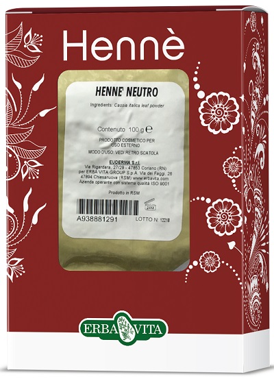HENNE COLORANTE CAPELLI NEUTRO 100 G - Farmadillo
