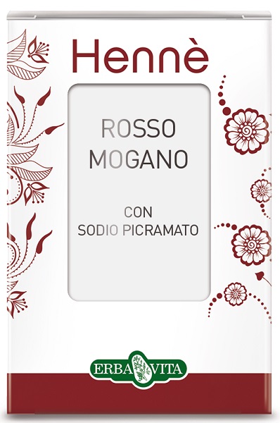 HENNE COLORANTE CAPELLI ROSSO MOGANO 100 G - Farmadillo