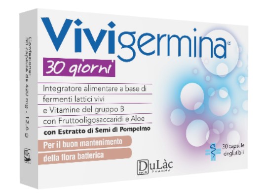 VIVIGERMINA 30GIORNI 30 CAPSULE - Farmadillo