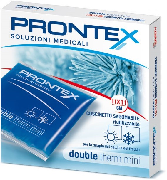 PRONTEX CUSCINETTO IN GEL RIUTILIZZABILE DOUBLE THERM 11X11CM - Farmadillo