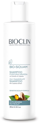 BIOCLIN BIO SQUAM SHAMPOO FORFORA GRASSA 200 ML - Farmadillo