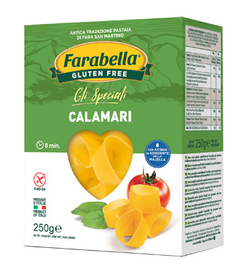 FARABELLA CALAMARI SENZA GLUTINE 250 G - Farmadillo
