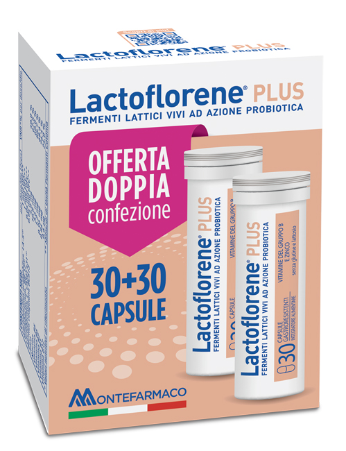 LACTOFLORENE PLUS BIPACK 30 CAPSULE 26,40 G - Farmadillo