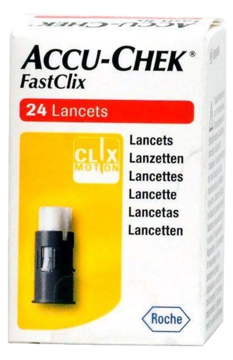 LANCETTE PUNGIDITO ACCU-CHEK FASTCLIX 24 PEZZI - Farmadillo