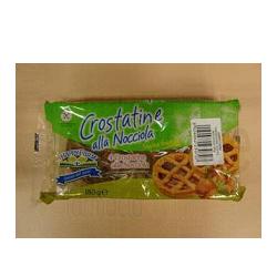 HAPPY FARM CROSTATA ALLA NOCCIOLA SENZA GLUTINE 180 G - Farmadillo