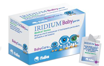 GARZA OCULARE MEDICATA IRIDIUM BABY 28 PEZZI - Farmadillo