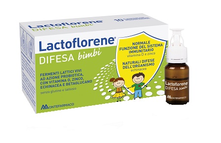 LACTOFLORENE DIFESA BAMBINI 10 FLACONI 100 ML - Farmadillo