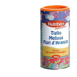 NUTRIBEN TISANA TIGLIO/MELISSA FIORI ARANCIO 200 G - Farmadillo